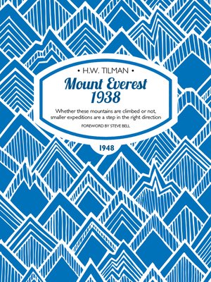 Mount Everest 1938 - ebook